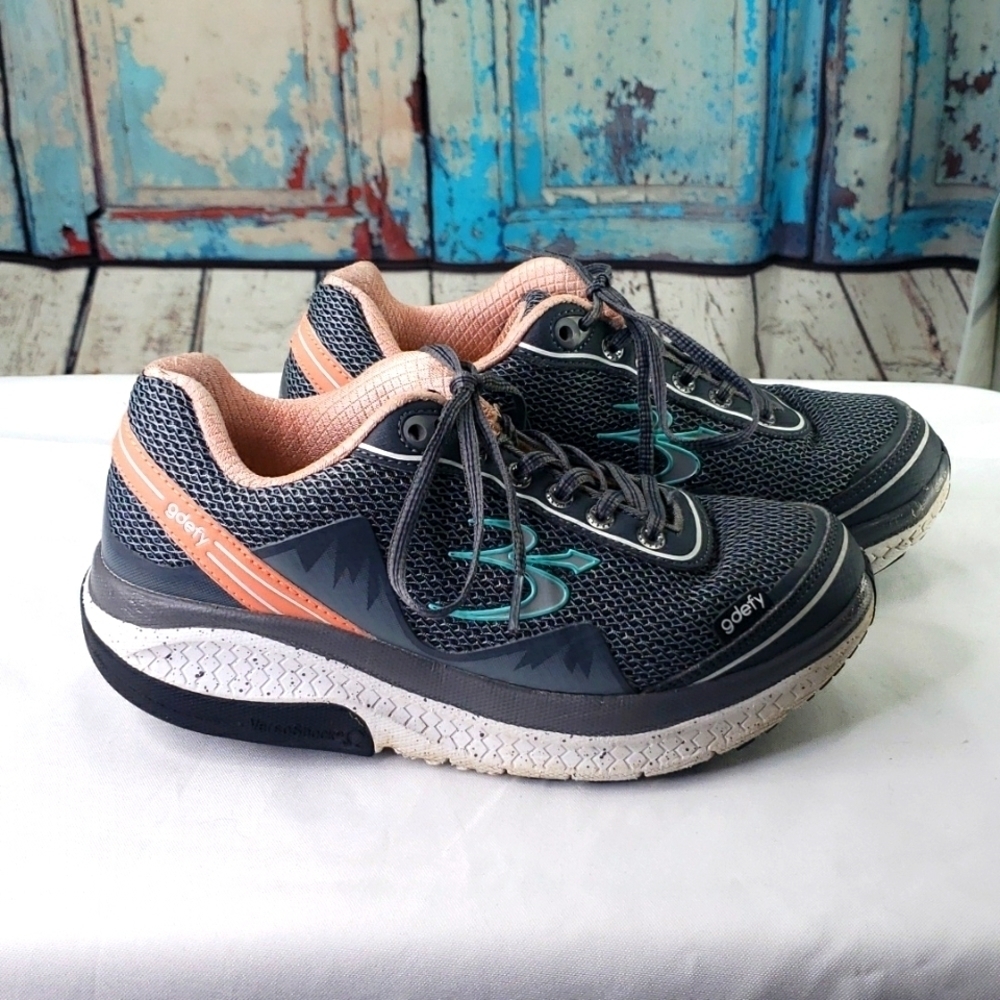 Gravity Defyer GDefy Mighty Walk‎ Lace Up Comfort Walking Shoes Women's Size 7